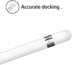 img 3 attached to Enhanced Replacement Magnetic Caps with Charging Adaptability for Apple Pencil | Compatible 🔌 with Apple Pencil Protector Cap and Charger Adapter | Designed for Apple Pencil 1