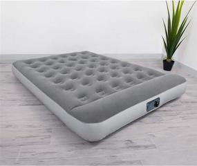 img 3 attached to 🛏️ Top-rated Airbed with Convenient Built-in Pump for Optimal Comfort