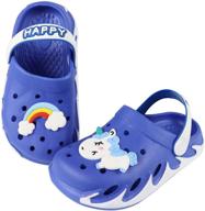 👦 kubua children's slip-on water shoes - garden clogs for boys and girls logo