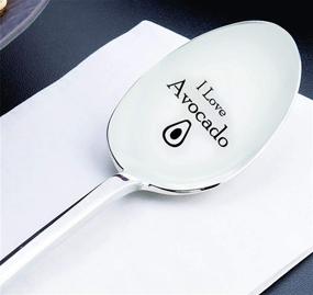 img 2 attached to Avocado Spoon Eat Customized Varied Variety High Lover Engraved Spoon 7 Inch International