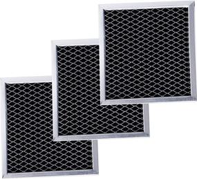 img 4 attached to 🔍 Ultra Durable 8206230A Microwave Charcoal Filter Replacement - Exact Fit For Whirlpool & Maytag Microwaves - PACK OF 3