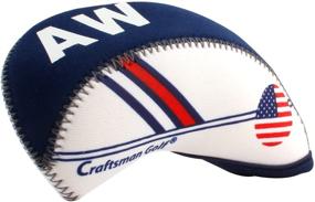 img 3 attached to 🏴 Craftsman Golf US Flag Neoprene Golf Club Head Cover: Ultimate Protection for Callaway, Ping, Taylormade, Cobra, Etc.