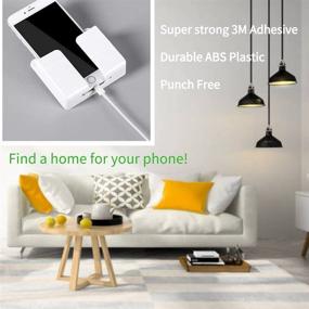 img 3 attached to 💡 Efficient Charging Holders for Bathroom and Industrial Hardware - Adhesive Control Solution