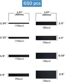 img 2 attached to 650Pcs Shrink Tubing XuuHaa Premium