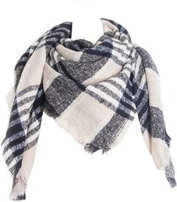 img 2 attached to Блуждайте Agio Infinity Surface Scarves Женские аксессуары в шарфах и обертках