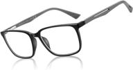 enhanced vision and performance: 👓 bluemoky men's sport computer reading glasses logo