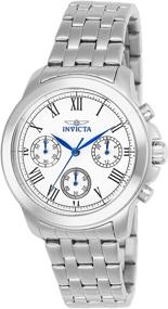 img 4 attached to Invicta 21653 Specialty Display Silver Tone