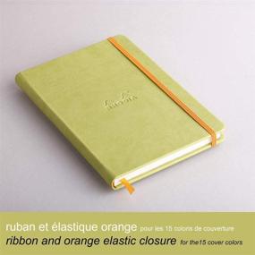 img 3 attached to 📔 Rhodia Rhodiarama Webnotebook - Anise Cover, 96 Blank Sheets - 5 1/2 x 8 1/4: Premium Quality Notebook for Effortless Organization and Creative Expression