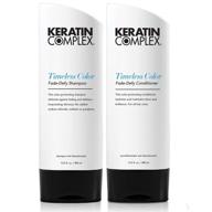 keratin complex color therapy timeless fade defy duo shampoo and conditioner: long-lasting hair color protection in 13.5 ounces logo