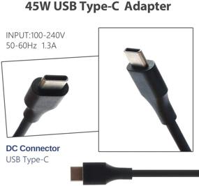 img 3 attached to Powerful 45W USB C Laptop Charger for HP Chromebook 11/13/14 Series