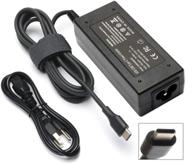 powerful 45w usb c laptop charger for hp chromebook 11/13/14 series logo