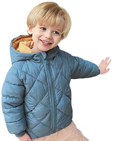 img 4 attached to 👦 Curipeer Toddler Hooded Jacket: Boys' Clothing in Jackets & Coats