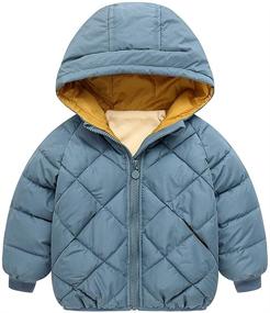 img 3 attached to 👦 Curipeer Toddler Hooded Jacket: Boys' Clothing in Jackets & Coats