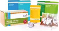 the big vegan cheese making kit: create 6 delicious and gluten-free cheeses easily, perfect for any occasion! get fresh homemade cheese in no time with recipe book and ingredients, 22oz logo