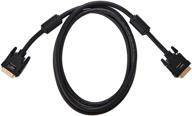 dvi to dvi monitor adapter cable by amazon basics - 6.5 feet (2 meters) logo