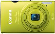 📸 canon powershot elph 110 hs digital camera - 16.1 mp cmos, 5x optical zoom, 24mm wide-angle lens, 1080p full hd video recording (green) (previous model) logo