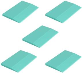 img 4 attached to 🖌️ Pack of 5 Screen Printing Squeegees: Premium Self-Adhesive Stencil Tools for Chalk Paste or Ink Application