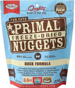 img 4 attached to 🐱 Primal Duck Formula Freeze-Dried Cat Food - 5.5 Oz.