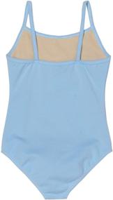 img 1 attached to 🩰 Промежуточная одежда и активная одежда для девочек: Sansha Little Camisole Leotard