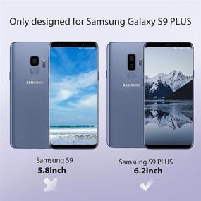 img 3 attached to 📱 Премиум LϟK набор защитных пленок для экрана и объектива для Samsung Galaxy S9 Plus | Точное выравнивание, полное покрытие, совместимость с чехлом