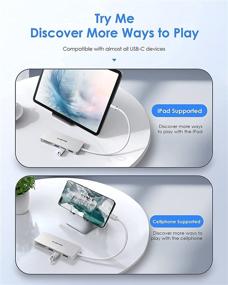 img 1 attached to 🔌 Optimized LENTION Thunderbolt ChromeBook Multi Port USB Hubs: Top Computer Accessories & Peripherals