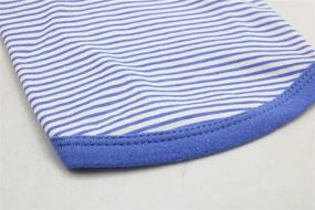 img 1 attached to 👕 DroolingDog Striped Cotton T Shirt: Stylish and Comfortable Pet Clothes