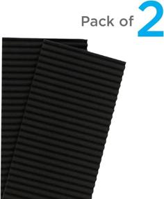 img 2 attached to AnyAir Window AC Season Protection - Set of 2 Foam Insulating Panels, Black