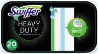 🧹 swiffer sweeper heavy-duty wet mop cloths, multi-surface refills, open window fresh scent, 20 count logo