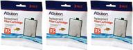 🔍 aqueon 9 pack of replacement filter cartridges for quietflow e internal power filters (3) 3pk xs cartridges each логотип