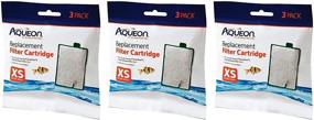 img 2 attached to 🔍 Aqueon 9 Pack of Replacement Filter Cartridges for QuietFlow E Internal Power Filters (3) 3pk XS Cartridges Each