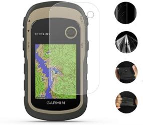 img 2 attached to Zshion Ультратонкая защитная пленка для Garmin eTrex 32x/22x - 3 штуки, HD прозрачная и антицарапанье полного покрытия.