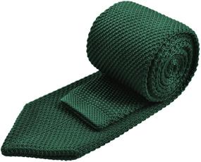 img 2 attached to Alizeal 👔 Green Casual Knitted Neckties