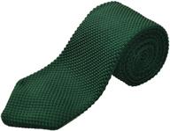 alizeal 👔 green casual knitted neckties logo