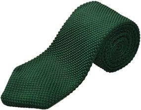 img 4 attached to Alizeal 👔 Green Casual Knitted Neckties