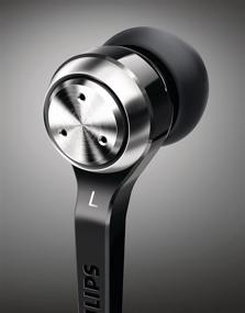 img 1 attached to 🎧 Philips SHE8500 Black Ergonomic In-Ear Headphones - Noise Isolating Earbuds