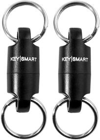 img 4 attached to KeySmart Magnetic Keychain Secure Attachment Men's Accessories