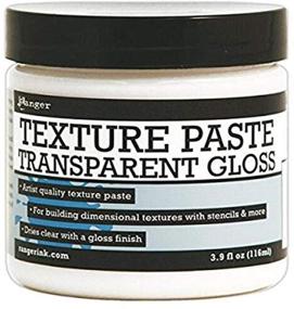 img 1 attached to 🔍 Ranger Texture Paste Transparent Gloss: 3.9 oz - Enhance Your Crafts with a Stunning Glossy Finish