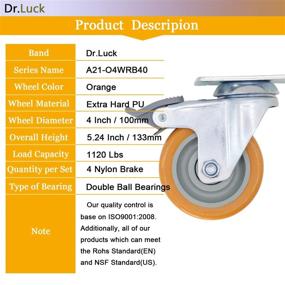 img 3 attached to Dr Luck A21UBB Polyurethane Bearing Capacity