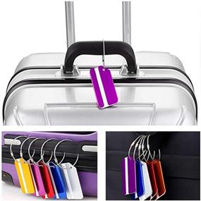 img 3 attached to Aluminum Luggage Baggage Suitcase Rainbow