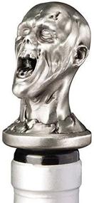 img 2 attached to 🧟 Chris's Stuff Stainless Steel Zombie Wine Aerator Pourer - Deluxe Decanter Spout for Rich Red and White Wine - Pour Amore Bottle Pourer/Stopper &amp; Air Diffuser