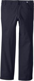 img 1 attached to 👖 Функциональная мода: Джинсы Lee для девочек Original Straight Leg Twill Pant - удобство и стиль для молодых модниц