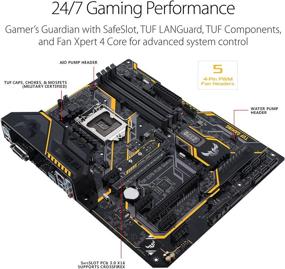 img 2 attached to 🎮 Материнская плата ASUS TUF Z370-PLUS Gaming LGA1151 (Intel 8-го поколения) DDR4 HDMI DVI M.2 Z370 ATX с гигабитным LAN и USB 3.1