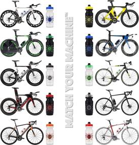 img 2 attached to 🚴 Ultimate Performance Water Bottle for Triathlon, MTB, and Road Cycling - 21 oz (2-Pack)