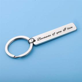 img 2 attached to 🙏 Express Gratitude with Zuo Bao Gifts for Donor Keyring: A Special Token of Appreciation for Blood Donors, Heroic Nurses, and Doctors on Nurses' Day – Because of You Keychain