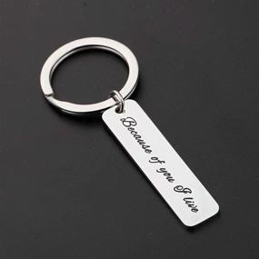 img 3 attached to 🙏 Express Gratitude with Zuo Bao Gifts for Donor Keyring: A Special Token of Appreciation for Blood Donors, Heroic Nurses, and Doctors on Nurses' Day – Because of You Keychain