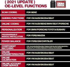 img 3 attached to 🔧 Thinkcar THINKTOOL PRO Bi-Directional OBD2 Scanner - Full Systems Diagnostic Scan Tool with 31+ Reset Functions, Key Matching, Variant Coding, AutoAuth for FCA SGW, and 2 Years of Free Updates