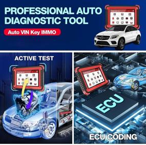 img 2 attached to 🔧 Thinkcar THINKTOOL PRO Bi-Directional OBD2 Scanner - Full Systems Diagnostic Scan Tool with 31+ Reset Functions, Key Matching, Variant Coding, AutoAuth for FCA SGW, and 2 Years of Free Updates