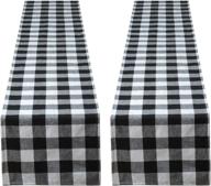 🏞️ aneco elegant outdoor checkered runner logo