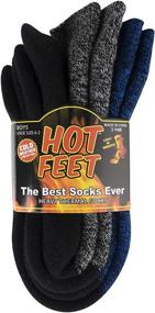 img 3 attached to Hot Feet Pairs Heavy Thermal