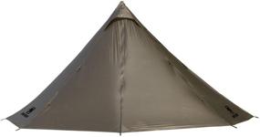 img 4 attached to 🏕️ OneTigris Smokey HUT Ultralight Hot Tent – 20D SIL-Nylon, Waterproof Teepee Tent – 2.6Ib | Ideal for Backpacking, Camping, Hiking, Bushcraft, Travel, Winter Camping with Tent Stove